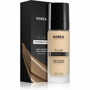 NOBEA Day-to-Day Fluid Foundation dlhotrvajúci make-up odtieň 02 Ivory beige 28 ml vyobraziť