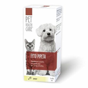 PET HEALTH CARE FYTO pipeta pre psov do 10 kg a mačky 15 ml vyobraziť