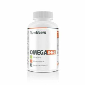 Gymbeam omega 3-6-9 bez prichute 240cps vyobraziť