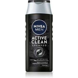 Nivea Men Active Clean šampón s aktívnymi zložkami uhlia pre mužov 250 ml vyobraziť