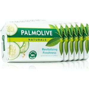 Palmolive Naturals Green Tea and Cucumber tuhé mydlo (so zeleným čajom) vyobraziť