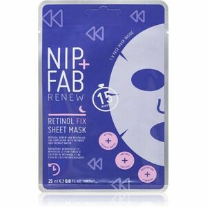 NIP+FAB Retinol Fix plátenná maska na noc 1 ks vyobraziť