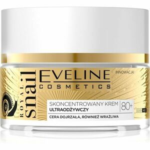 Eveline Cosmetics Royal Snail intenzívne vyživujúci krém na hlboké vrásky 80+ 50 ml vyobraziť