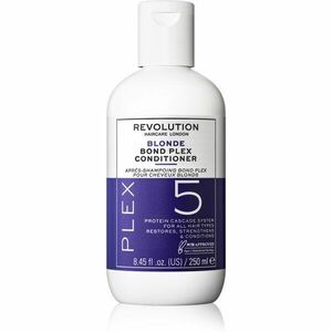 Revolution Haircare Plex Blonde No.5 Bond Conditioner intenzívna vlasová kúra pre suché a poškodené vlasy 250 ml vyobraziť
