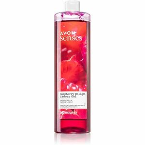 Avon Senses Raspberry Delight upokojujúci sprchový gél 500 ml vyobraziť
