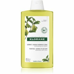 Klorane Cédrat čistiaci šampón pre normálne až mastné vlasy 400 ml vyobraziť