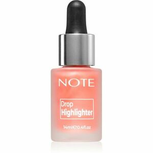 Note Cosmetique Drop Highlighter tekutý rozjasňovač s kvapkadlom 01 Pearl Rose 14 ml vyobraziť