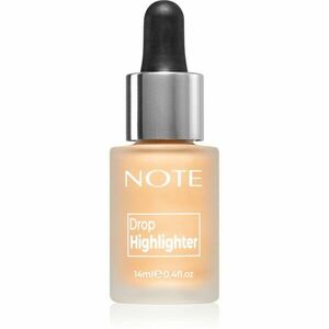 Note Cosmetique Drop Highlighter tekutý rozjasňovač s kvapkadlom 02 Charming Desert 14 ml vyobraziť