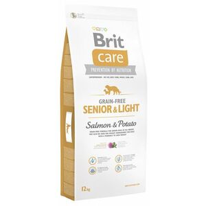 Brit Care Grain-free Senior&Ligh Salmon&Potato 12kg vyobraziť