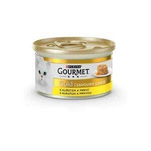 Gourmet Konzerva Gold Sav Cake Kuracie+Mrkva 85g vyobraziť