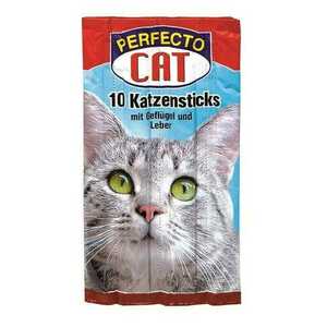Perfecto Cat 10x Jerkys Hydina s Pečeňou vyobraziť