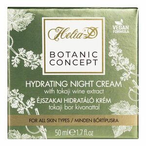 Helia_D Botanic Concept Hydratačný Nočný Krém 50ml vyobraziť