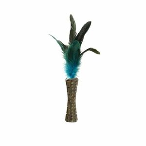 Gigwi Johnny Stick - Catnip - prírodné perie - modrá vyobraziť