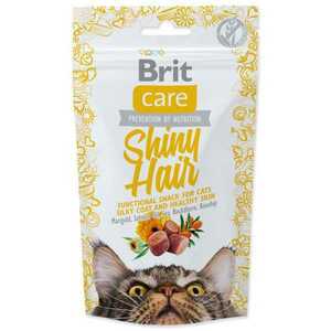 Brit Care Cat Snack Shiny Hair 50g vyobraziť