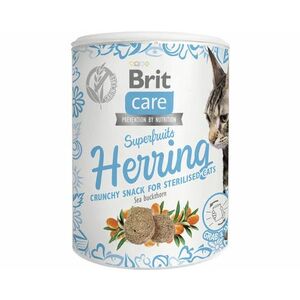 Brit Care Cat Snack Superfruits Herring 100g vyobraziť