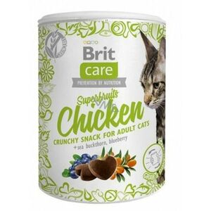 Brit Care Cat Snack Superfruits Chicken 100g vyobraziť