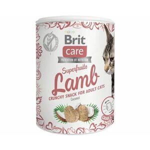 Brit Care Cat Snack Superfruits Lamb 100g vyobraziť