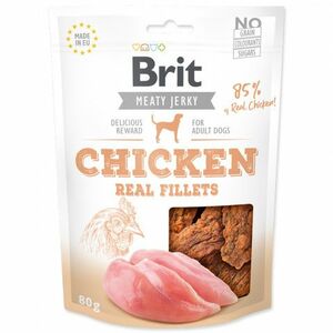 Brit Jerky Chicken Fillets 80g vyobraziť