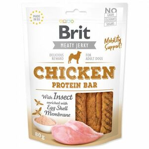 Brit Jerky Chicken With Insect Protein Bar 80g vyobraziť