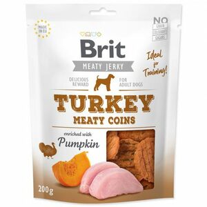 Brit Jerky Turkey Meaty Coins 200g vyobraziť