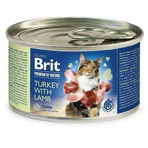 Brit Premium By Nature Cat Turkey With Lamb 200g vyobraziť