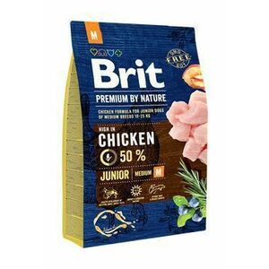 Brit Premium By Nature Junior M 3kg vyobraziť