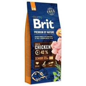 Brit Premium By Nature Senior S+M 15kg vyobraziť