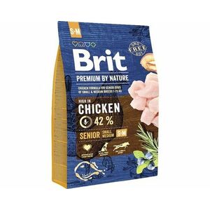 Brit Premium By Nature Senior S+M 3kg vyobraziť