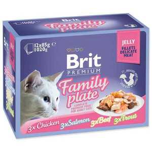 Brit Premium Cat Delicate Fillets In Jelly Family Plate 1020g (12×85g) vyobraziť