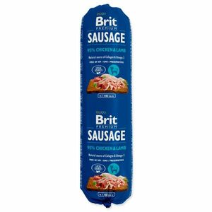 Brit Sausage Chicken& Lamb 800g vyobraziť