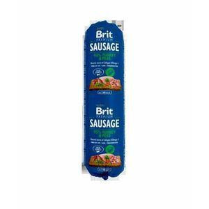 Brit Sausage Turkey & Pea 800g vyobraziť