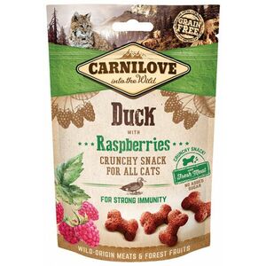 Carnilove Cat Crunchy Snack Duck, Raspberries, Meat 50g vyobraziť