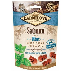 Carnilove Cat Crunchy Snack Salmon, Mint, Meat 50g vyobraziť
