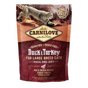 Carnilove Cat Grain Free Duck&Turkey LB Cat Muscles, Bones, Joints 400g vyobraziť