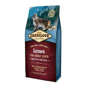Carnilove Cat Grain Free Salmon Adult Sensitive&Long Hair 6kg vyobraziť