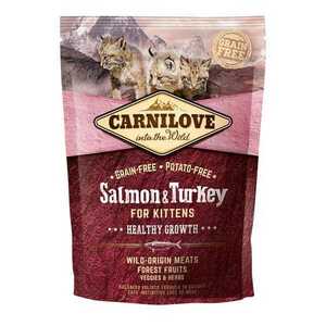 Carnilove Cat Grain Free Salmon&Turkey Kittens Healthy Growth 400g vyobraziť