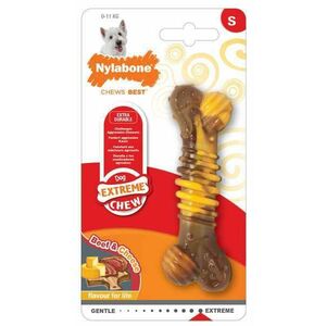 Nylabone Healthy Edibles Extreme Chew Texture Bone Steak&Cheese S vyobraziť