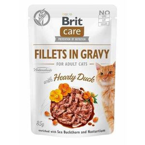 Brit Kapsička Care Cat Fillets In Gravy Duck 85g vyobraziť