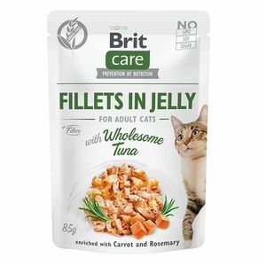 Brit Kapsička Care Cat Fillets In Jelly With Wholesome Tuna 85g vyobraziť