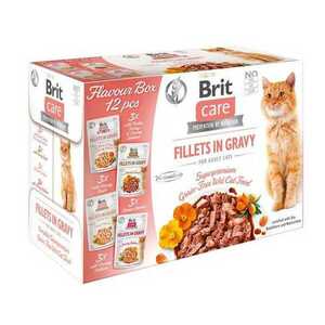 Brit Kapsička Care Cat Flavour Box Fillet In Gravy 12×85g vyobraziť