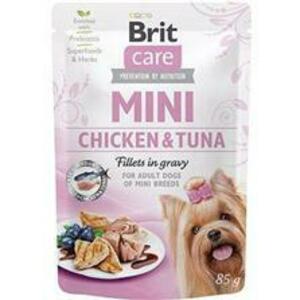 Brit Kapsička Care Mini Chicken&Tuna Fillets In Gravy 85g vyobraziť