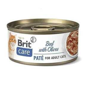 Brit Care Konzerva Cat Beef Paté With Olives 70g vyobraziť