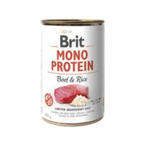 Brit Konzerva Mono Protein Beef & Rice 400g vyobraziť