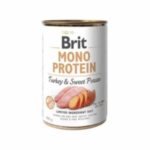 Brit Konzerva Mono Protein Turkey & Sweet Potato 400g vyobraziť