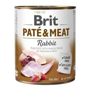 Brit Konzerva Pate & Meat Rabbit 800g vyobraziť