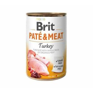 Brit Konzerva Pate & Meat Turkey 400g vyobraziť