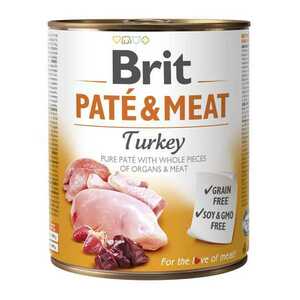 Brit Konzerva Pate & Meat Turkey 800g vyobraziť