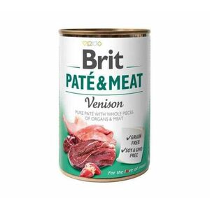 Brit Konzerva Pate & Meat Venison 400g vyobraziť