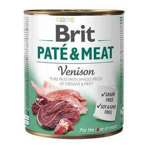 Brit Konzerva Pate & Meat Venison 800g vyobraziť
