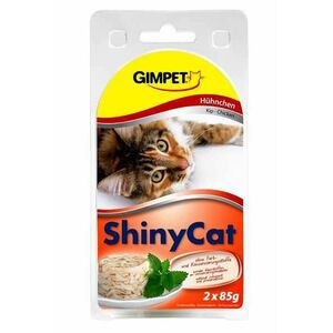 Shiny Cat konzerva Kuracia 2×70g vyobraziť